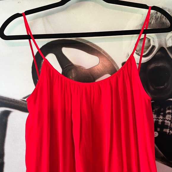 All Saints Amor low back maxi dress in Berry Red NWT size US 4 - Picture 2 of 13